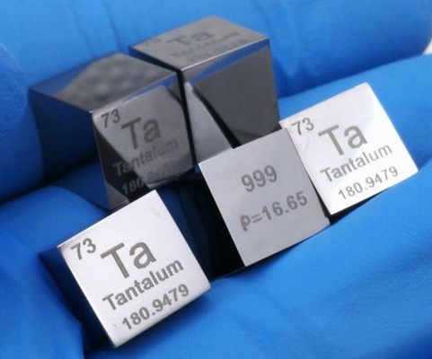 99% Min Tantalum Metal Çubukları Kondansatörler için Metalürji Sınıfı