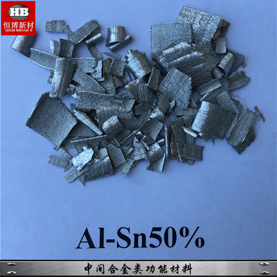 AlSn50% Cips Alüminyum Kalay% 10-50 Ana Alaşım, tane inceltme için, alüminyum alaşım özelliklerinin performansını artırır