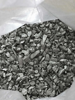Alüminyum Molibden Alaşımlı Granüller Eritme Katkı Maddesi AlMo10% AlMo60% külçe şekli parçacık şekli