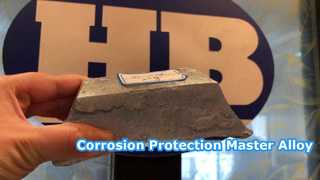 Sizin İçin Katodik Koruma İçin MgBa10 Alüminyum Ana Alaşımlı Magnezyum Baryum Alaşımlı külçeyi tanıtın