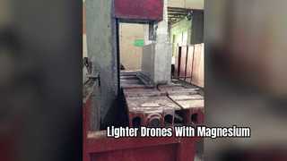 Hafif AZ31B Magnezyum Drone Çerçeve Plakası