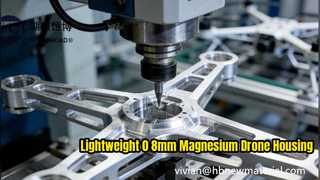 Hafif Drone Gimbal'leri için 0,8 mm AZ31B Magnezyum Plaka