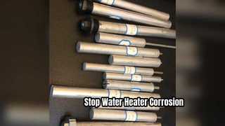 Su Isıtıcı Koruması için Yüksek Potansiyelli Korozyona Dirençli AZ31 Magnezyum Anot Çubuğunu Görüntüle