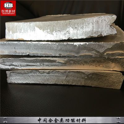 Alüminyum Tungsten AlW5 Master Alloy 5% W İçeriği Tahıl Rafine için Ingot