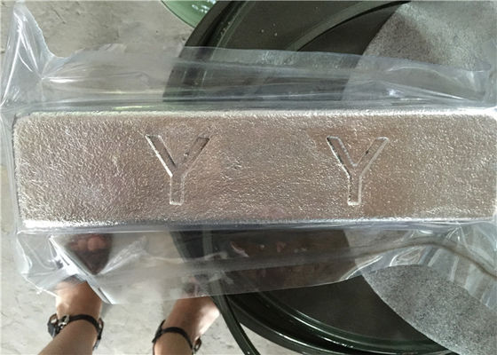 Havacılık Sınıfı Magnezyum Yttrium Master Alaşım Külçe, Y %30 Tahıl Rafinasyonu İçin