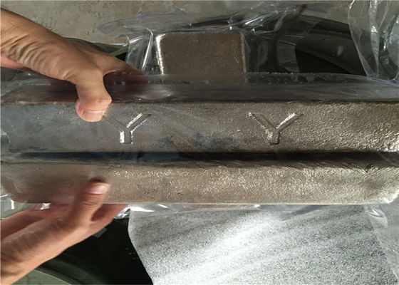 MgY30 Yüksek sıcaklık dayanıklılığı ve sürünmeye dayanıklılığı için% 30 Yttrium içeriği olan Magnezyum Yttrium Master Alaşımı