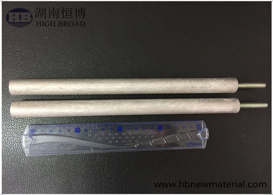 21mm Alüminyum Alaşımlı 3 Parçalı Anot Çubuğu 1000mm Cıvatalı Tasarım Ticari Kazanlar İçin