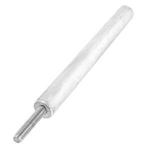 Dock Pier Aluminum Sacrificial Anode Plate Bolt-On Type 600x300x50mm 24kg Al-Zn-In Alloy for Marine Structure Protection