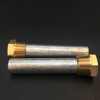 16 mm Magnezyum AZ31 Mini Anod Çubuk M8 Fil 250 mm Küçük Kazanlar için Kompakt Koruma