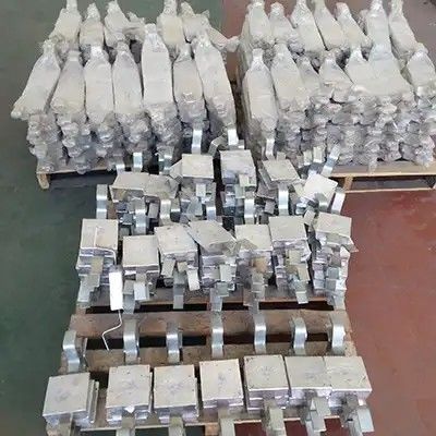 Propeller Shaft Aluminum Sacrificial Anode Collar Type 50mm Split Design 3kg Marine Grade Al-Zn-In Alloy