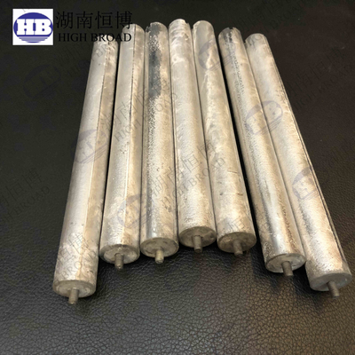23cm / 9 &quot;çinko alüminyum anot çubuk uygun su ısıtıcı tankları ve güneş enerjili su ısıtıcı sistemleri