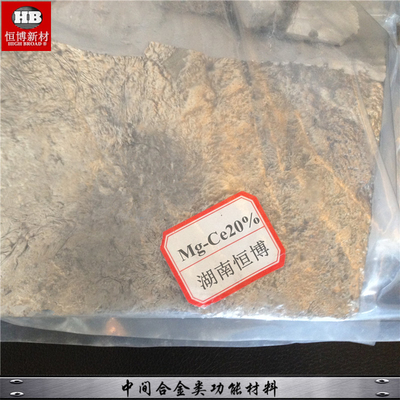Magnezyum Cerium nadir topraklar ana alaşımı ingot MgCe30% MgCe25% alaşımı