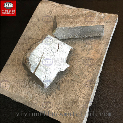 Çinko Yttrium ZnY Master Alaşım 3% Y Çinko Alaşımına Eklenmiş Çinko alaşımı için Kullanım Çinko alaşımı için Erime