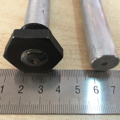 Yüksek Potansiyel Magnezyum Anod Çubuğu, Su Isıtıcılar için Magnezyum Kurban Anodu AZ31