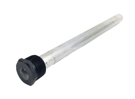 Ticari Güneş Su Isıtıcısı Magnezyum Anod Çubukları Korozyona Direnci NPT vida Tipi