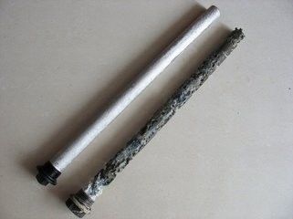 Esnek Bağlantı Bölünmüş Magnezyum Su Isıtıcısı Anot Çubuğu 32 Inch Düşük Açıklık Tankı Kurulum için