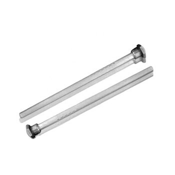 AZ31 AZ63 Magnezyum Alaşım Su Isıtma Anod Çubukları Galvanizli Çelik Kapaklar NPT BSPT 3/4 &quot;