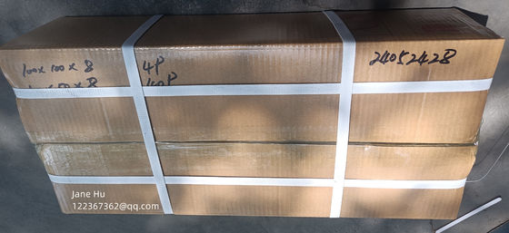 Çift Kullanımlı Silisyum Karbür Balistik Kiremit NIJ Seviye III 250x300x10mm Nakliye Güvenliği Koruması İçin
