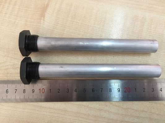 26 mm çapı 1 inç Magnezyum Anod Çubukları Çelik Tankların Korozyondan Korunması için az31 az63 sınıfları