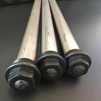 26 mm çapı 1 inç Magnezyum Anod Çubukları Çelik Tankların Korozyondan Korunması için az31 az63 sınıfları