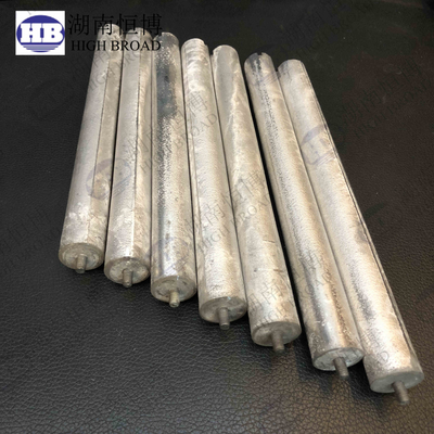 Çinko Alüminyum AZ63 AZ31 Magnezyum Anod Çubukları 9mm-26mm Diametresi Yapışkan korozyona dayanıklı