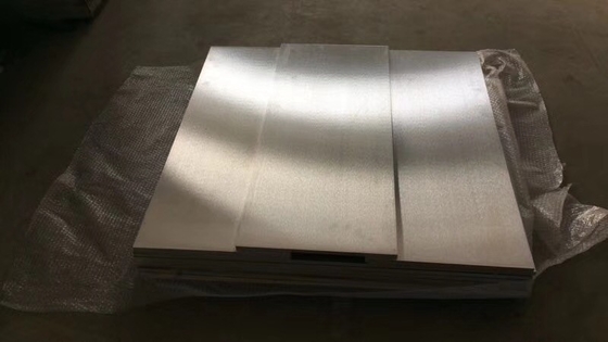 HB30-HB90 Sertlik Gümüş Magnezyum Alaşım Plating / Magnezyum Alaşım Slab Geniş Kullanım için