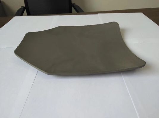Basınçsız Sinterli Bor Karbid R400 Balistik Plağı NIJ Seviye IV Bağımsız Koruma ve Çok Kurva Tasarımı