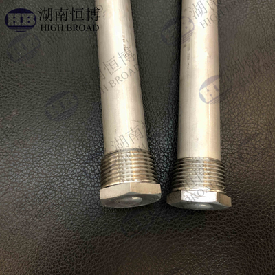 Özel Magnezyum Anod Çubukları 100/200/500 mm uzunluklarda iyi şekillendirilebilirlik ve pürüzsüz yüzey