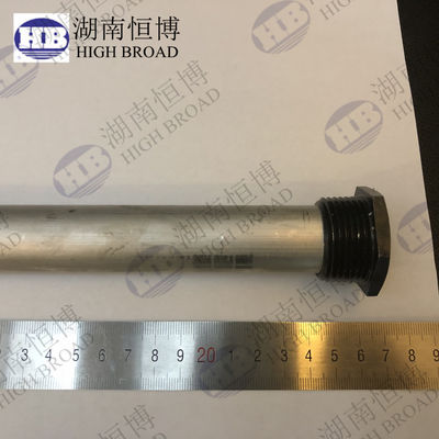 Çift Paket 3/4 Inç NPT Magnezyum Su Isıtması Anot Çubuğu 38 Inç Çifte Değiştirme Set