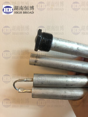Genişletilmiş Hayat 0.84 Inch Magnezyum Su Isıtıcı Anod Çubuğu 48 Inch Büyük Kapasiteli Ticari Konut Tankları için