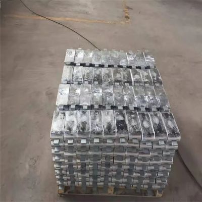 Offshore Platform Aluminum Sacrificial Anode Tubular Type 1500mm 120kg Al-Zn-In Alloy Jacket Structure
