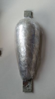 Marine Ship Hull Aluminum Sacrificial Anode Block Al-Zn-In Alloy 800x140x60mm 11kg Cathodic Protection