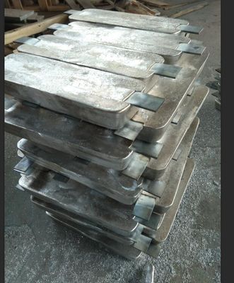 Korozyona Karşı Yüksek Dirençli Alüminyum Kurban Anot Alüminyum Balast Tankı Performansı İçin