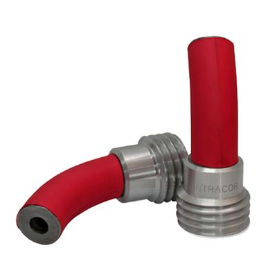 45 Derece İç Yüzey Kumlama İçin Bor Karbür Nozul - 127x9.5mm Kumlama Nozulu