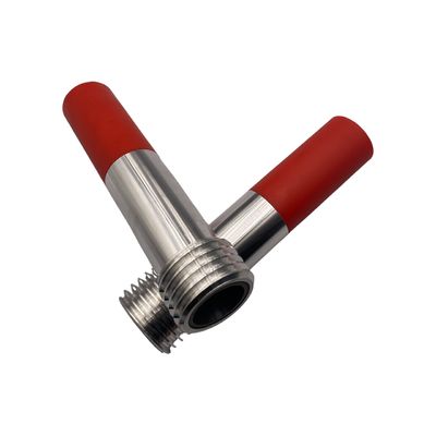 45 Derece İç Yüzey Kumlama İçin Bor Karbür Nozul - 127x9.5mm Kumlama Nozulu