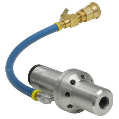 HRA 93+ Sertliği ve Ergonomik Yakalama özelliği ile Değiştirilebilir B4C Nozzle Core ile Kum püskürtme tabancası montajı