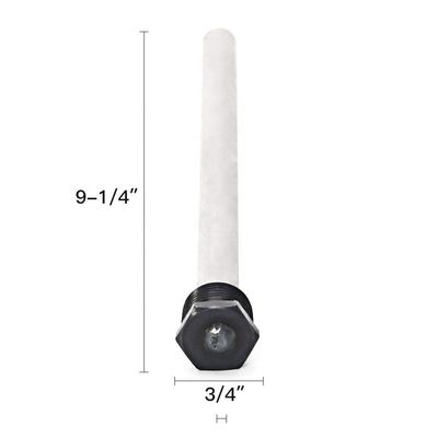 Esnek Segmented Yüksek Saflıklı Magnezyum Anod Çubuğu 36 Inch 0.9 Inch Diameter Steel Core Threaded for Deep Well Tanks