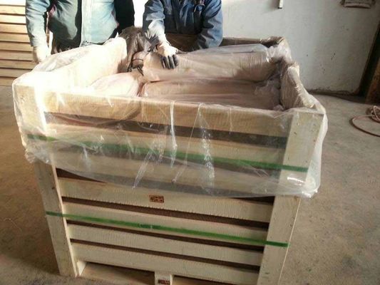 Katodik koruma için D S R şeklindeki alaşım metal ve geri doldurma tozu ile önceden paketlenmiş magnezyum anodu