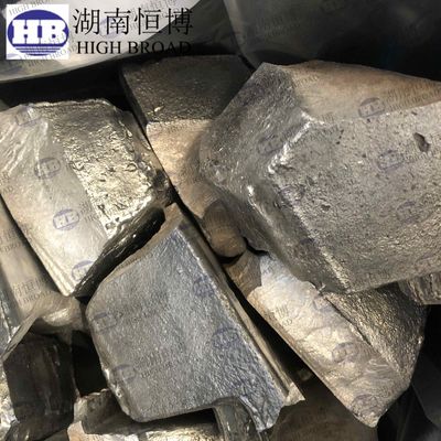 Alüminyum Molibden AlMo Ana Alaşım 5-10% Mo İçeriği Tahıl Rafine için Ingot