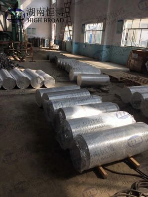 ISO9001:2008 Sertifikalı Doğrudan Soğutmalı Döküm Magnezyum Kütük ve Çubuk, Özel Boyut Seçenekleriyle