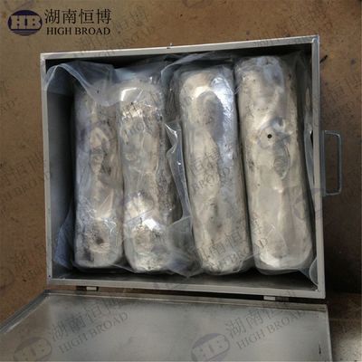 ISO9001:2008 Certified MgZr30% Master Alloy for Grain Refinement with 4kgs/7.5kgs Weight Options