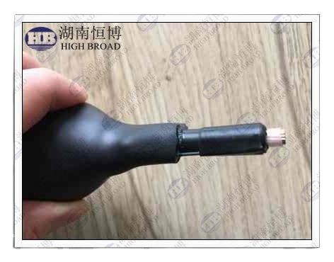 Katodik Koruma için ASTM B348 Grade I/II MMO/Ti Tel Anotlu İmpressed Akım Katodik Koruma ve 52mA/m Akım Çıkışlı İletken Polimer Esnek Anot