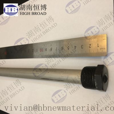 Magnezyum Anod Çubuğu 46 Inch 3/4 NPT Güneş Su Isıtması Termal Depolama Tankı Yüksek Sıcaklık Koruması Değiştirme Parçası