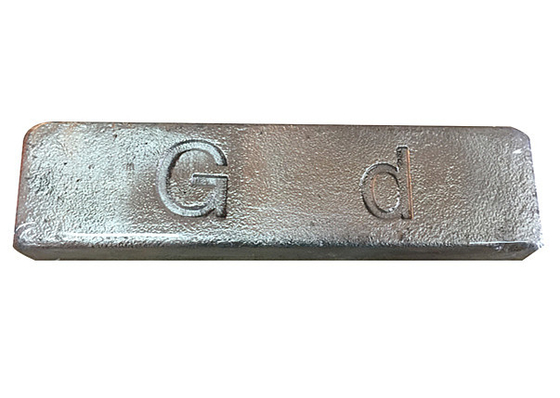 Katkı için Saflık 99.5 Gadolinyum Metal Nadir Toprak Gadolinyum Metal