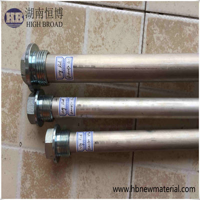 M1C Yüksek Potansiyel Magnezyum Anod Çubuğu 44 Inch 3/4 NPT Yeraltı Depolama Tankı Boru hattı için Katodik Koruma