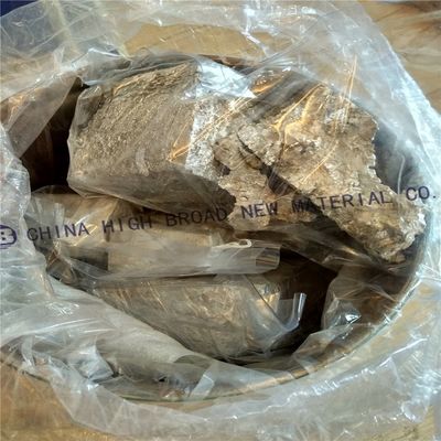 Külçe Şeklinde Tane İnceltme ve Yüksek Emme Oranına Sahip %10 Nadir Toprak İçeren AlTi5B1RE10 Alüminyum Nadir Toprak Ana Alaşımı