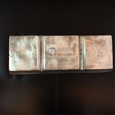 Alüminyum Alaşımlarında Tane İnceltme İçin 6-8 kg Ağırlığında Toptan AlZn20% Ana Alaşım Külçesi