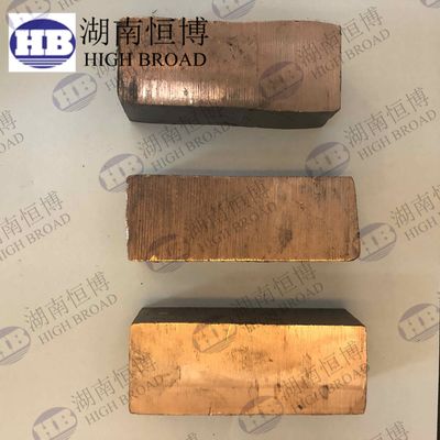 CuCd %10 Ana Alaşım Bakır Kadmiyum Tane İnceleştirici ve Pirinç Uygulamaları için Çökelme Sertleşmesi