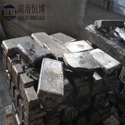 MgSm15 Magnesium Samarium Master Alloy Ingot with 15 Percent Samarium for Vacuum Induction Melting and Sand Permanent Mold HPDC Compatibility
