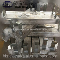 ASTM G97 Sertifikalı D Şekilli Deniz Katodik Koruma Kurban Anodu